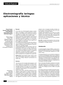 Electromiografía laríngea