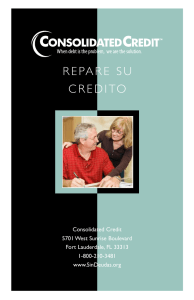 repare su credito - Consolidated Credit