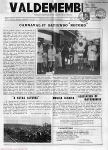 carnaval 87 batiendo record - Biblioteca Virtual de Castilla