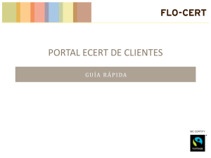 Quick Guide - Español - FLO-Cert