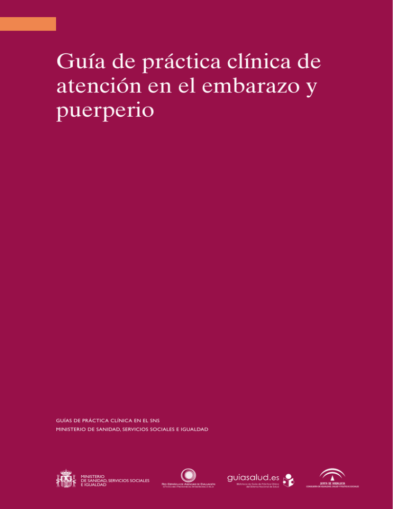 GPC de atención en el embarazo y puerperio