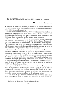 LA CONCERTACIÓN SOCIAL EN AMÉRICA LATINA