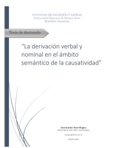 3.1. Los verbos derivados por prefijo