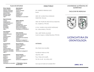 Licenciatura en Odontología - Universidad Autónoma de Querétaro