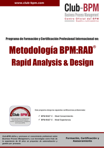 Metodología BPM:RAD - Club-BPM