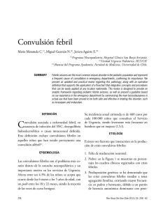 Convulsión febril - Hospital Clínico Universidad de Chile