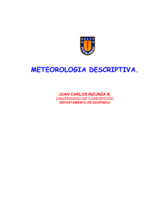 meteorologia descriptiva. - DGEO – Universidad de Concepción