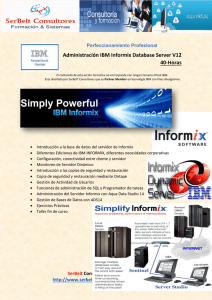 IBM Informix DB - Curso Teradata 14