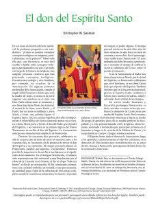 El don del Espíritu Santo - Pastoral Liturgy® Magazine
