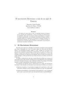 Notas de clase sobre movimiento browniano