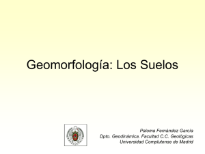 Geomorfología: Los Suelos - E-Prints Complutense
