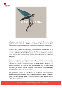 Alessio Arena, catalán de adopción, presenta su segundo álbum de