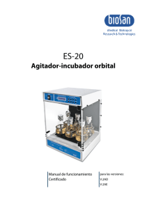 Agitador-incubador orbital