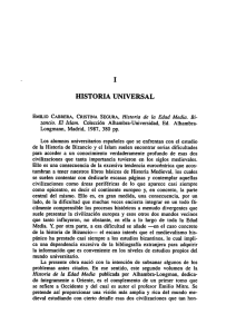 historia universal - Revistas Científicas de la Universidad de Murcia
