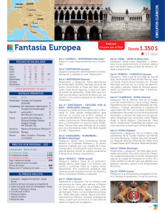Fantasía Europea - CTI | Turismo Integral