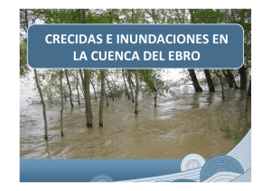PowerPoint_Crecidas e inundaciones en la Cuenca del Ebro