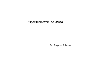 Espectrometría de Masa