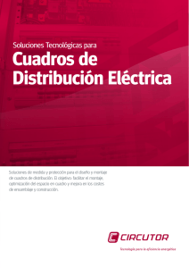 Cuadros de Distribución Eléctrica