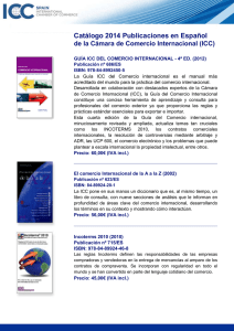 Catálogo 2014 Publicaciones en Español