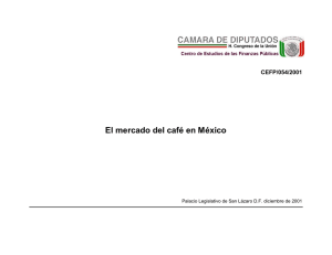 El mercado del café en México