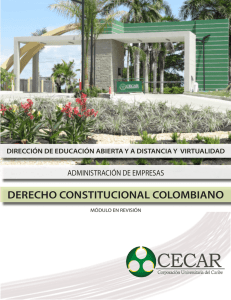 derecho constitucional colombiano