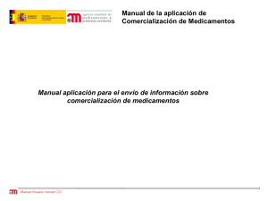 Diapositiva 1 - Sede Electrónica de la AEMPS