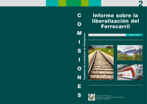 2. Informe sobre la liberalización del Ferrocarril - CICCP