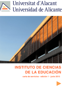 INSTITUTO DE CIENCIAS DE LA EDUCACIÓN