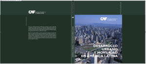 desarrollo urbano y movilidad en américa latina