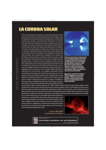 la corona solar - SEA | Sociedad Española de Astronomía