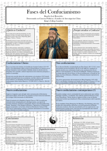 Fases del Confucianismo
