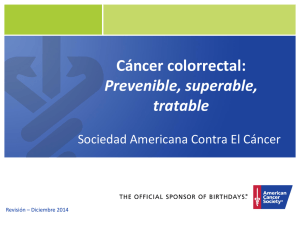 Cáncer colorrectal - American Cancer Society