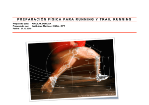 preparación física para running y trail running