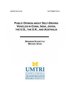 public opinion about self-driving vehicles in china, india, japan, the