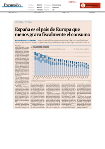 España es el país de Europa que menos grava fiscalmente el
