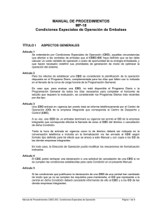 MANUAL DE PROCEDIMIENTOS MP-18 Condiciones