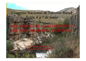 Presentación de PowerPoint - Congreso Nacional de Turismo Rural