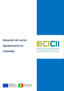 Situación del sector Agropecuario en Colombia