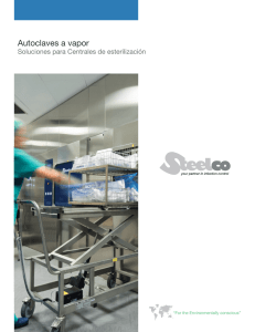 Brochure Autoclaves Hospitalarios Steelco