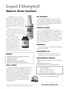 Liquid Chlorophyll - Nature`s Sunshine Products by Boost Herbs