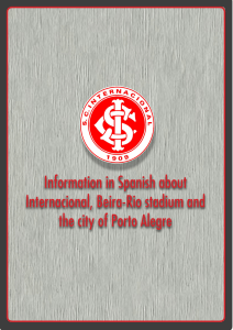 Information in Spanish about Internacional, Beira