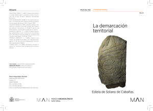La demarcación territorial - Museo Arqueológico Nacional