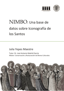 NIMBO: Una base de datos sobre Iconografía de los Santos