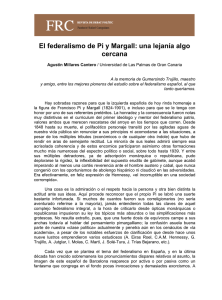 El federalismo de Pi y Margall
