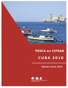 Pesca en Cifras. Cuba 2010 - Oficina Nacional de Estadísticas. Cuba