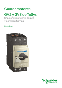 Guardamotores: GV2 y GV3 de TeSys