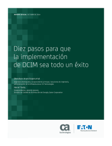 Diez pasos para que la implementación de DCIM