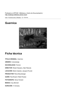 Guernica Ficha técnica