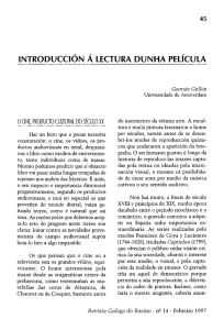 introducción á dunha pelicula - Biblioteca Virtual Miguel de Cervantes