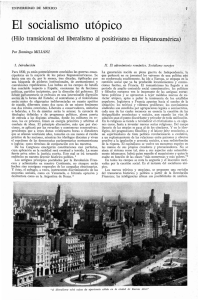 El socialismo utópico - Revista de la Universidad de México